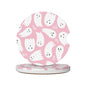 2-Pack Absorbent Car Coasters Pink Cute Ghost - Ceramic & Non-Scratch Cork Base Cup Holder Coasters Universal 2.56"
