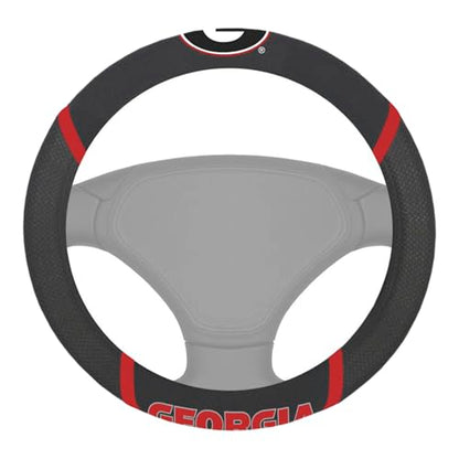 FANMATS NCAA Unisex-Adult Embroidered Steering Wheel Cover - color: Black