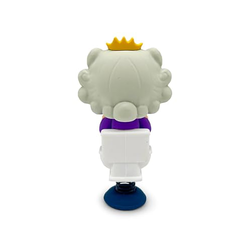 Queen on the Throne Dashboard Dancer - Hilarious Royal Design with Queen Sitting on Porcelain Throne - Cute and Fun Car Accessory for Humor Lovers - Unique Gift for Car Enthusiasts - style: Queen on The Throne Dancer