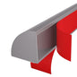 Flexible Quarter Round Molding, Mini Peel and Stick Rubber Trim Moulding(78Inch) - color: Gray, size: 6.5 Feet
