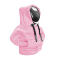 Pink Car Gear Shift Hoodie, Universal Mini Knob Hoodie for Cars Shifter, Cute Automotive Protector Decorations Gadgets for Women Men