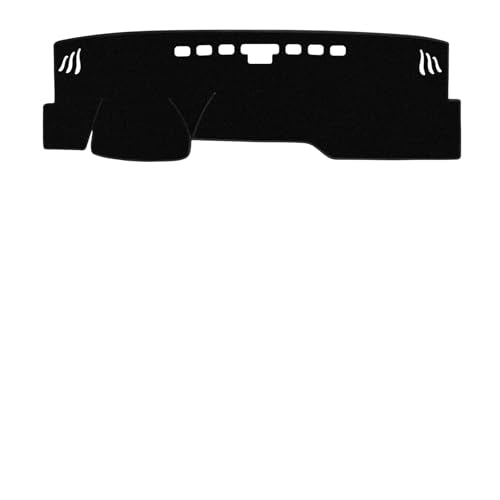 Dashboard Cover Suitable for Toyota Camry 2025 (Without HUD) Car Dashboard Cover Sun Visor Mat Non-Slip Polyester Dashboard Accessories (Black)