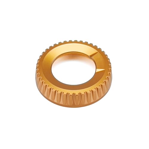 YOUTOOCAR Aluminum Alloy Gear Shift Knob Cover Compatible with Kia EV6 2022–2026, NIRO EV 2023–2026, Seltos 2024–2026, Sportage Hybrid/PHEV 2023–2026 (Champagne Gold) - color: Champagne Gold