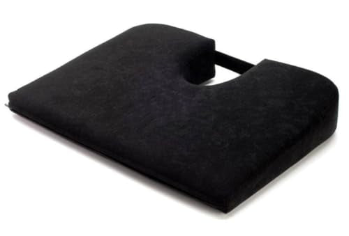 Seat Cushion (Black, Car Size 13x16 Extra Firm Foam Density) - color: Black, size: Car 13x16 FIRM