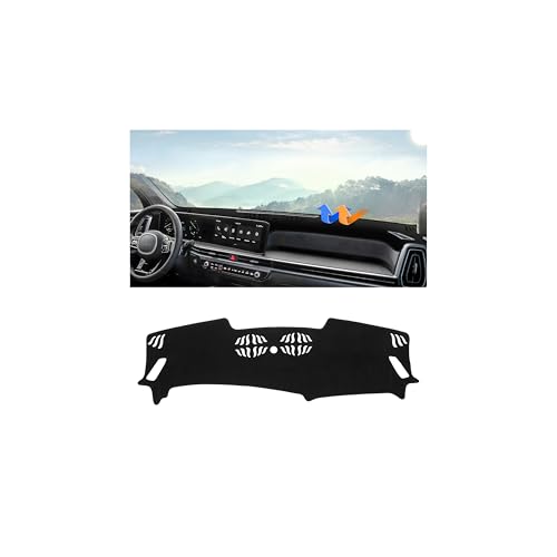 Autorder Dashboard Cover Mat for Kia Sorento 2021-2025 2026 Accessories Dash Cover Upgrade Velvet Dash Mat Sunshade Glare UV Rays Protector(Only fit for12.3-inch Navigation) - size: 2021-2026 Kia Sorento fit for 12.3-inch Screen
