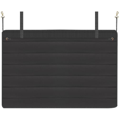 Large 38"x25" Rear Bumper Guard for Cars, Foldable Trunk Mat Protector - Universal Scratch Protection for SUV, Truck, Van During Loading and Unloading & Dog Entry