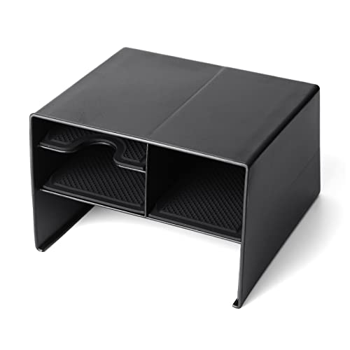 Autorder Center Console Organizer for Toyota Corolla Cross 2022-2025 Without Wireless Charger Accessories Armrest Storage Box Secondary Insert Tray Black(Not for Corolla) - size: 2022+ Corolla Cross