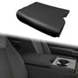 Center Console Armrest Cover Replacement Compatible with Ford F150 2015-2025& 2017-2025 F250 F350 F450 with 40/20/40 (Jump Seat Console), Leather Armrest Protector (Black,Leather Part Only)