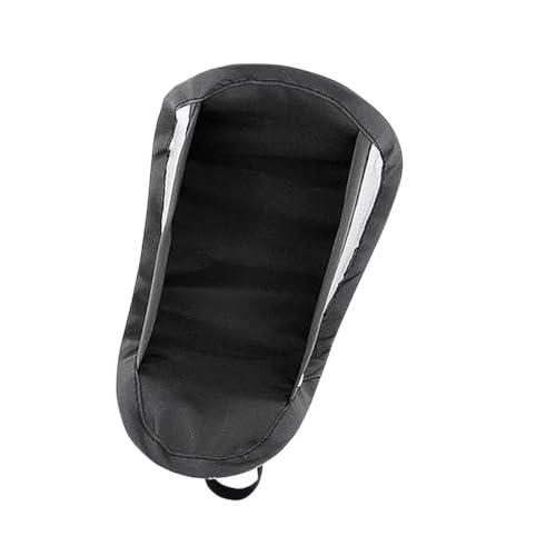 Car Phone Sunshade Cover, Glare Blocking & Heat Insulation Shield, Vertical Folding Umbrella for Dashboard Phone Holder, Portable Protection Cover for Most Cars (Black)