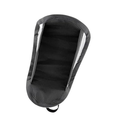 Car Phone Sunshade Cover, Glare Blocking & Heat Insulation Shield, Vertical Folding Umbrella for Dashboard Phone Holder, Portable Protection Cover for Most Cars (Black)