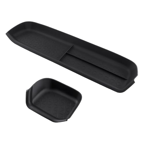 CARFIB Driver Storage Box Organizer Mat Fit for Toyota RAV4 2025-2019 Passenger Side Mats Glove Box Organizer Tray Interior Insert Accessories - style: Driver + Passenger