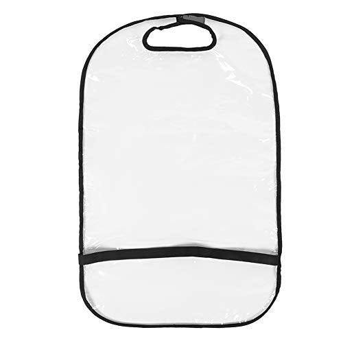 Kick mats Back seat Protector, 2Pcs Seat Back Cleaning Cover,Car Truck SUV Thicken Seat Back Protector Transparent Cover Child Baby Kick Mat Clean Keep