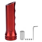 Aramox Universal Aluminum Car Handbrake Cover, Red, Sleeve Protector Handle Accessory for Manual Vehicles - color: Red