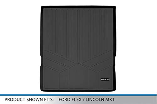 MAXLINER All Weather Cargo Liner Floor Mat Behind 2nd Row for 2009-2019 Ford Flex