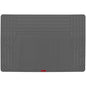 Motor Trend FlexTough Gray SUV Cargo Liner & Car Trunk Mat - Universal Trim-to-Fit All Weather Cargo Mats for Back of SUV - SUV Trunk Mat & Trunk Liner Floor Mat Cargo Cover - Trunk Cover - color: Gray