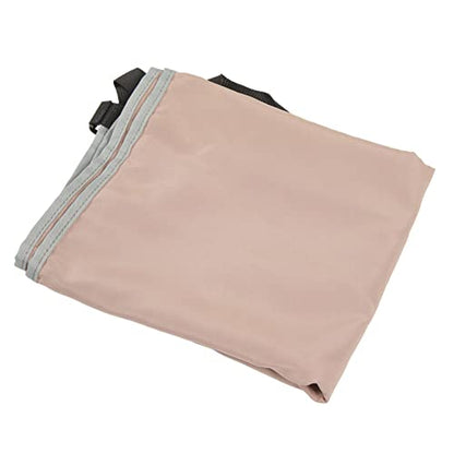 Ergonomic Airplane Hammock Seat Cover with Footrest for Comfortable Travel Portable Outdoor Use Khaki