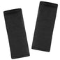 SWESEN Baby Car Seat Belt Covers for Boys and Girls, Carseat Shoulder Padding, Soft Car Seat Neck Cover, Mink Car Seat Straps Shoulder Pads, Solid Colour Stroller Strap Cover for Baby Kids, Black - color: Black