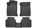 Husky Liners Weatherbeater Floor Mats | Fits 2013 - 2017 Honda Accord Sedan | Front & 2nd Row, 3-pc Black - 98481 - size: Front & 2nd Row, style: 2013 - 2017