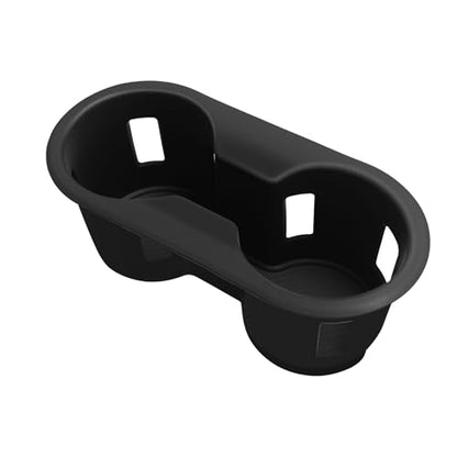 Muslogy Center Console Cup Holder Inserts Compatible with 2021-2026 Ford Bronco Accessories Middle Console Armrest Front Drink Stopper Non-Slip Silicone Rubber Organizer Drink Cup Holder Organizer - size: 25 Bronco Cup Holder
