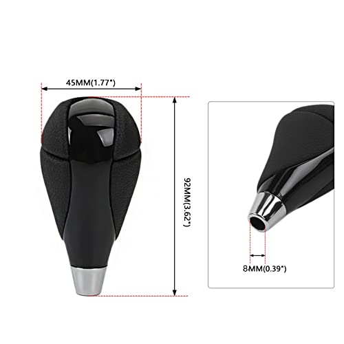 Gear Shift Knob Resin Leather for Most Lexus ES300 GS430 IS250 LX470 RX450h Toyota Crown Corolla Camry Rav4 Prado 4Runner Highlander