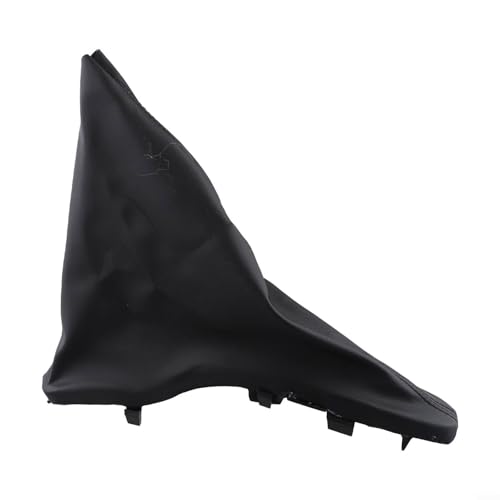 Handbrake Cover, Black ABS Plastic PU Leather Anti-Slip Parking Hand Brake Gaiter For BMW For Mini For Cooper R50 R52 R53 2001-2008