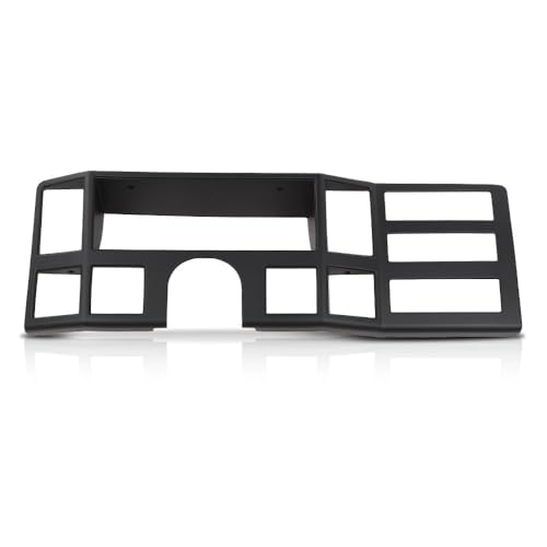G-PLUS Dash Bezel Panel Surround Trim Compatible with Jeep Cherokee XJ 1984-1996 Black Dashboard - size: 1984-1996 Jeep Cherokee XJ | Black