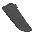Italian Alcantara Style Fur Car Elbow Rest Pad - Universal Armrest & Knee Cushion - Thigh Support Comfort Pillow - color: Black Line Right