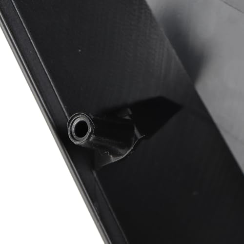 Gloss Black Front Bumper Grille Trim Molding Trim Molding Surround Compatible with 2022-2024 Toyota Tundra