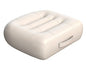 Adult Car Booster Seat Cushion/office chair cushion with Carry Handle Angle Lift Seat Cushion Imitation PU breathable fabric More comfortable and beautiful,for/car/office/wheelchair seat cushion/milky - color: Milky White
