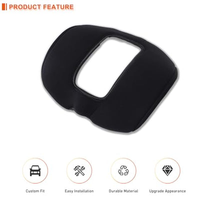 Center Console Lid Fabric Armrest Box Cover Compatible with Hummer EV 2022-2026 SUV/SUT Car Armrest Storage Box Cover Protector Pad Interior Accessories