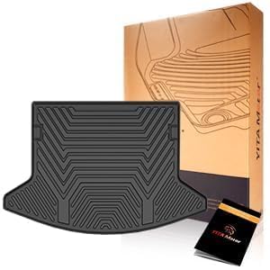 YITAMOTOR Cargo Trunk Mat Compatible with Mazda CX-5 2017 2018 2019 2020 2021, All Weather Custom Fit CX-5 Cargo Mat, Black - style: 2017-2021 Mazda CX-5 Cargo Mat