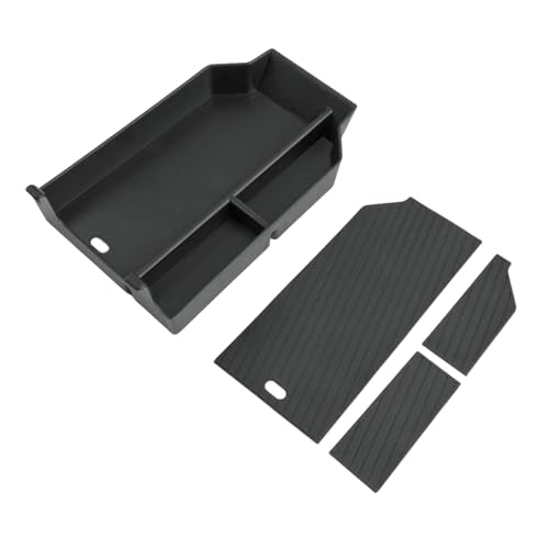 for 2025 2026 BMW X3 Center Console Organizer for BMW X3 G45 (30 xDrive/M50 xDrive), Durable ABS Plastic&Anti-Slip Rubber 2025 X3 Console Tray Insert for 2026 2025 BMW X3 Interior Accessories