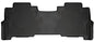 Husky Liners Weatherbeater Floor Mats | Fits 2018-2024 Ford Expedition | 2nd Row, 1-pc Black - 14341 - size: 2nd Row