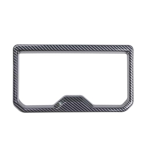 INTGET Front Cup Holder Panel Cover for 2024 2025 2026 Toyota Tacoma Accessories/2025 2026 4Runner ABS Plastic Interior for Tacoma SR/SR5/TRD PreRunner/Sport/Off-Road (Carbon Fiber, Front Cup Holder) - size: Front Cup Holder Panel Cover