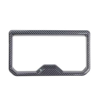INTGET Front Cup Holder Panel Cover for 2024 2025 2026 Toyota Tacoma Accessories/2025 2026 4Runner ABS Plastic Interior for Tacoma SR/SR5/TRD PreRunner/Sport/Off-Road (Carbon Fiber, Front Cup Holder) - size: Front Cup Holder Panel Cover