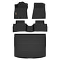Binmotor-Floor Mats & Cargo Liner for Kia NIRO Plug-in Hybrid 2023-2026 (Only for PHEV), 2 Rows with Cargo Mat Set for Kia NIRO Plug-in Hybrid,TPE Liners Accessories Mats Trunk Mat - style: 2) Car Mats for Kia Niro Plug-in Hybrid/PHEV (2023-2026)