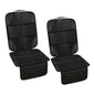 PandaEar 2 Pack Car Seat Protector for Child, Baby Waterproof Car Seat Cover with Non-Slip Insert, 600D Fabric CarSeat Mat with Thickest Padding & Mesh Pockets