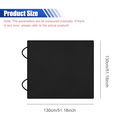 SUV Cargo Liner for Dogs, Waterproof & Non-Slip Car Trunk Mat, Anti-Scratch Auto Rear Bumper Protector Guard Pet Barrier Cover, Universal for Sedan, SUV (Blacks)
