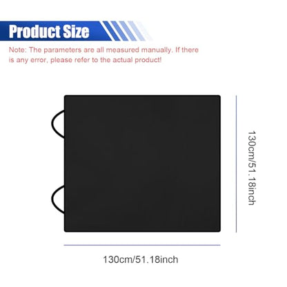 SUV Cargo Liner for Dogs, Waterproof & Non-Slip Car Trunk Mat, Anti-Scratch Auto Rear Bumper Protector Guard Pet Barrier Cover, Universal for Sedan, SUV (Blacks)