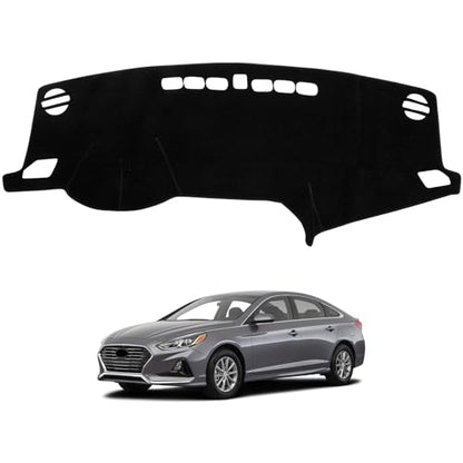 Dash Cover Mat Compatible with Hyundai Sonata 2015 2016 2017 2018 2019 Dashboard Cover for Pad Custom Car Dashboard Interior Accessories Ornament - size: Compatible with Sonata 2015-2019