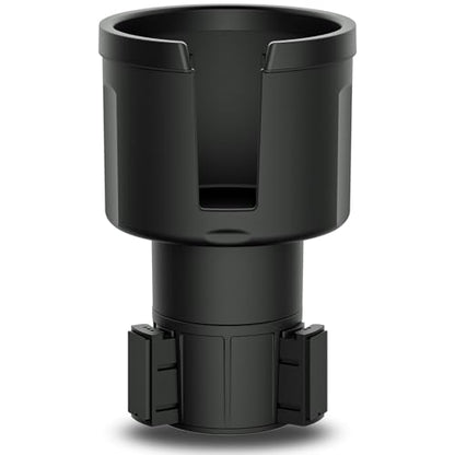 Swigzy Extra Wide Car Cup Holder Expander - Made for Yeti 14oz & 46oz Rambler, Hydro Flask 24oz Mug, RTIC 36oz Bottles - Adapter Insert Extender Expandable and Adjustable - color: Black, size: Holds Yeti 14 & 46 oz