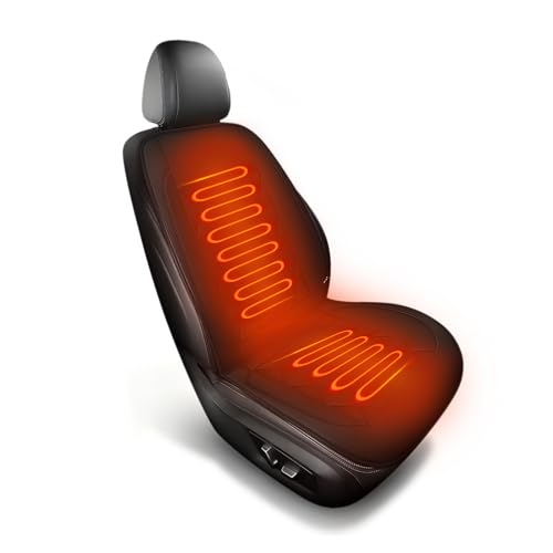 Mustat Premium Car Seat Cushion with Full Back and Seat Support – Ideal for Long Drives in Cars, Trucks, SUVs, and Vans