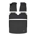 HAFIDI® Floor Mats & Cargo Liner Set Fit for 2023 2024 2025 2026 Kia NIRO EV (Only for EV) All Weather Protection TPE Anti-Slip Automotive Full Set Floor Liners Custom Accessories - Black - style: 5) For NIRO EV 2023-2026 Full Set