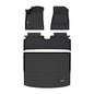 HAFIDI® Floor Mats & Cargo Liner Set Fit for 2023 2024 2025 2026 Kia NIRO EV (Only for EV) All Weather Protection TPE Anti-Slip Automotive Full Set Floor Liners Custom Accessories - Black - style: 5) For NIRO EV 2023-2026 Full Set