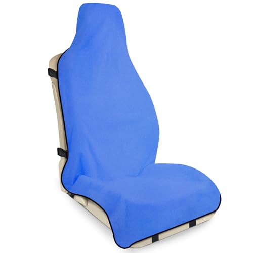 Waterproof Seat Cover Towel, Premium Sweat Carseat Protector, Perfect for Universal Anti-Slip Car Truck SUV Seat, Great for Surfing Yoga Gym Workout, Royal Blue - color: blue, size: 1 Pack