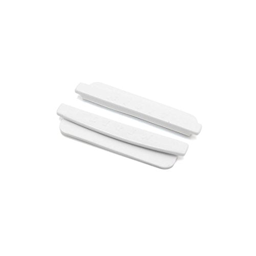 uxcell 8pcs White Plastic Car Body Door Side Edge Anti-Collision Guard Protective Strip - color: White