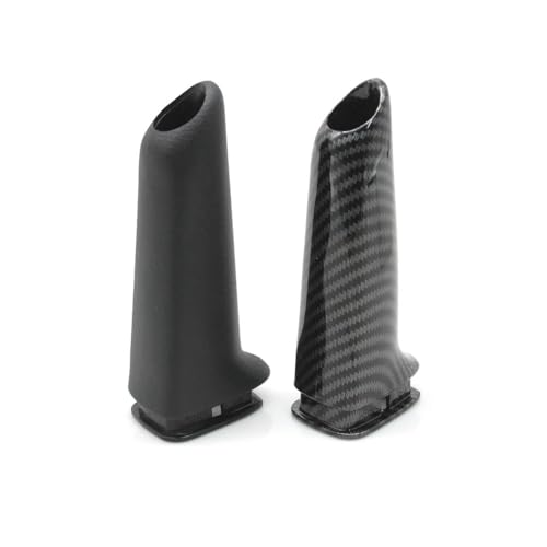 Interior Handbrake Brake Handle Grip Outer Cover Lever Trim Replacement For BMW 1/3/5/6 Series X1 X3 Z4 E81 E82 E87 E90 E91 E60 E61 E64 E84 E85 (Black) - color: Black