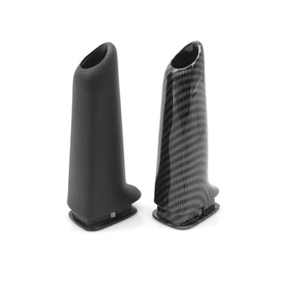 Interior Handbrake Brake Handle Grip Outer Cover Lever Trim Replacement For BMW 1/3/5/6 Series X1 X3 Z4 E81 E82 E87 E90 E91 E60 E61 E64 E84 E85 (Black) - color: Black