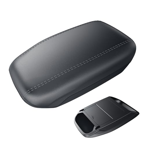 SXCY for 2024 2025 2026 Ford Ranger Armrest Cover (w/Privacy Storage) for 2024 2025 2026 Ford Ranger XL/XLT/Lariat/Raptor Accessories 2025 2026 Ranger Center Console Cover Silicone Full Cover - color: 2024-2026 Ranger [Silicone Cover]