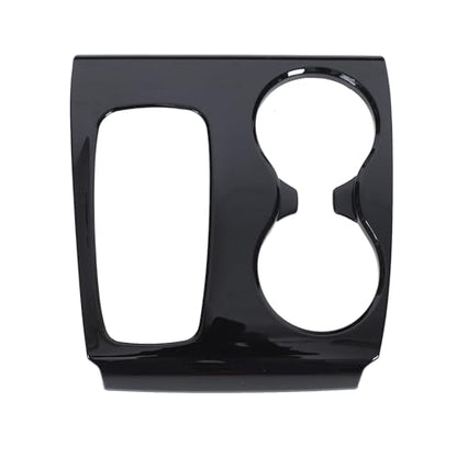 Gear Shift Panel Cover Trim for Hond@ Pilot 2016-2020/ Hond@ Ridgeline 2017-2019, ABS Automotive Center Consoles Cup Holder Cover Protector Accessories (Glossy Black) - color: Glossy Black